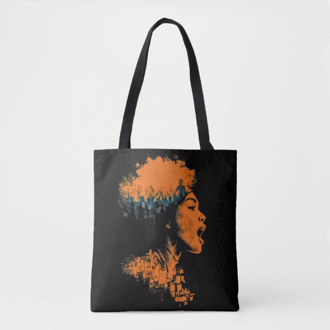 Bolsa Tote Eco da Multidão (Frente)