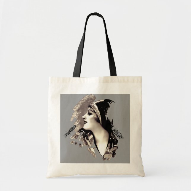 Bolsa Tote Eco do vintage (Frente)