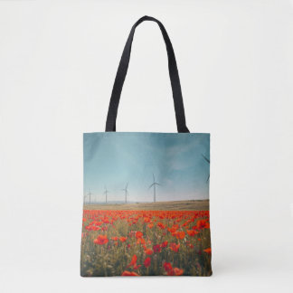 Bolsa Tote Eco Texas - Papoulas & Turbinas Eólicas