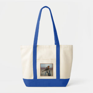 Bolsa Tote EcoBag: Pisco de peito vermelho de Fledling
