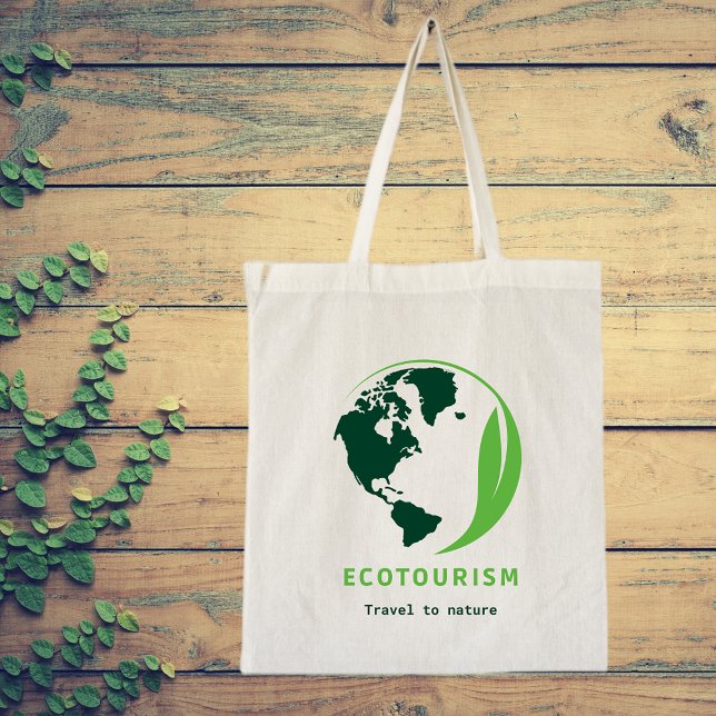 Bolsa Tote Ecoturismo Viagem da Natureza (Criador carregado)