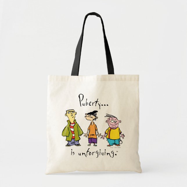 Bolsa Tote Ed, Edd, Eddy - Puberdade É Inperdoável (Frente)