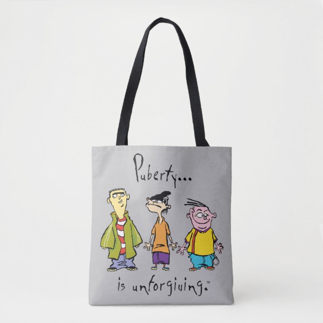 Bolsa Tote Ed, Edd, Eddy - Puberdade É Inperdoável (Frente)