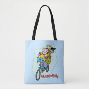 Bolsa Tote Ed, Edd, um Eddy numa bicicleta