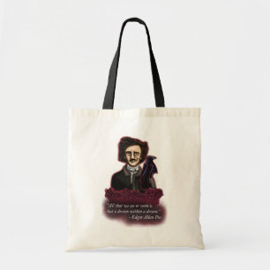 Bolsa Tote Edgar Allan Poe, Academia Escura