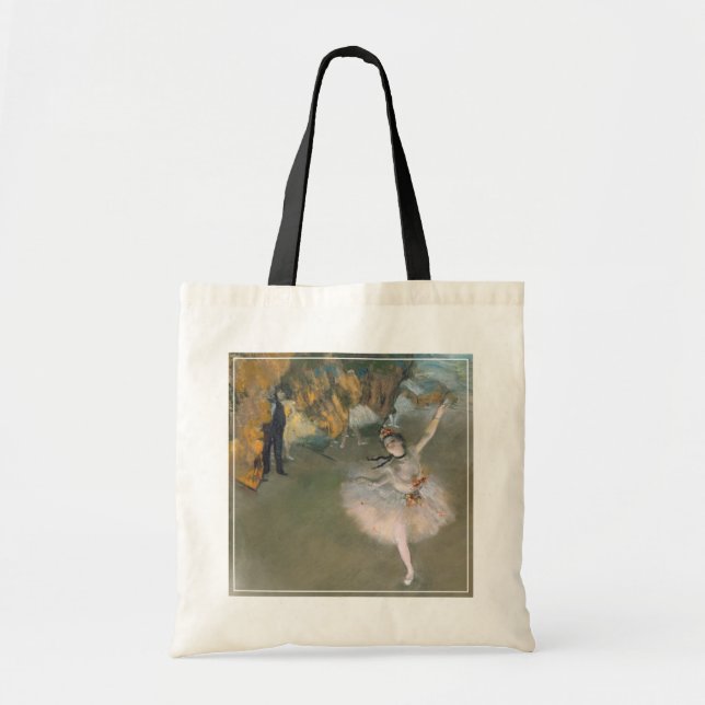 Bolsa Tote Edgar Degas | A estrela ou o dançarino do Palco (Frente)