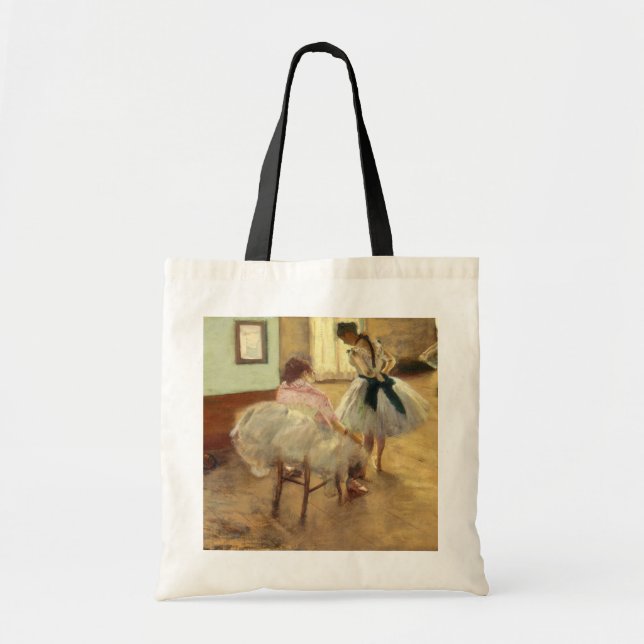 Bolsa Tote Edgar Degas A Lição Da Dança (Frente)