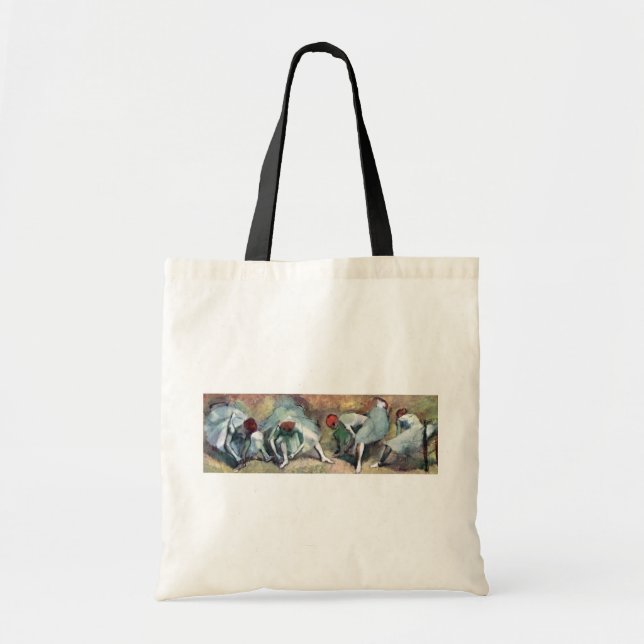 Bolsa Tote Edgar Degas - Bailarinas Amarrando Sapatos (Frente)