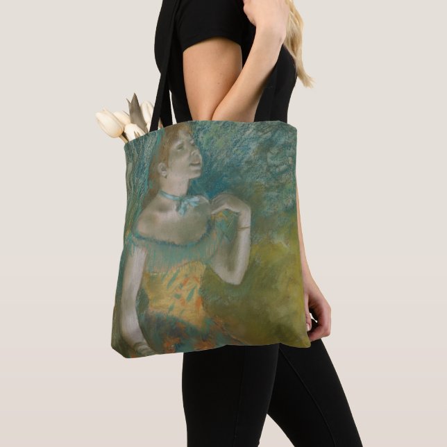 Bolsa Tote Edgar Degas | o cantor no verde (Close Up)