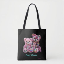 Edgy Too Punk Ursos Rosa
