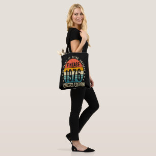 Bolsa Tote Edição Limitada de Aniversário de 50 anos Vintage