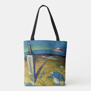 Bolsa Tote Edifício de Estado do Império Nova Iorque viagens