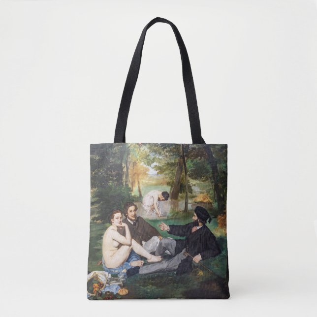 Bolsa Tote Edouard Manet - Almoço na Relva (Frente)
