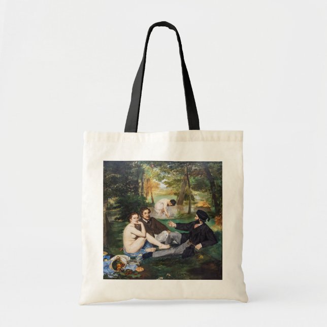 Bolsa Tote Edouard Manet - Luncheon na Grass (Frente)