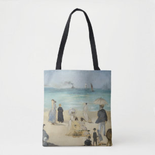 Bolsa Tote Edouard Manet - Na Praia, Boulogne-sur-Mer