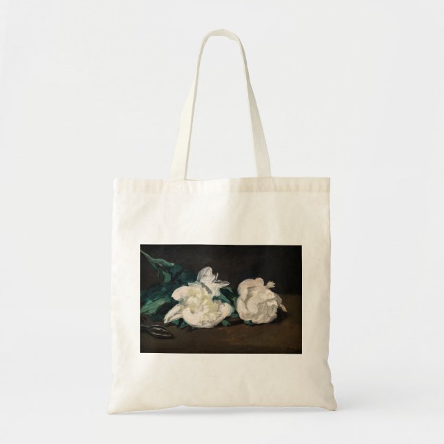 Bolsa Tote Edouard Manet - Ramo de Camponeses Brancos, Secado (Frente)