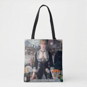 Bolsa Tote Edouard Manet - Um Bar no Folies-Bergere