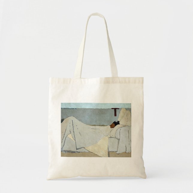 Bolsa Tote Edouard Vuillard Na Cama (Frente)