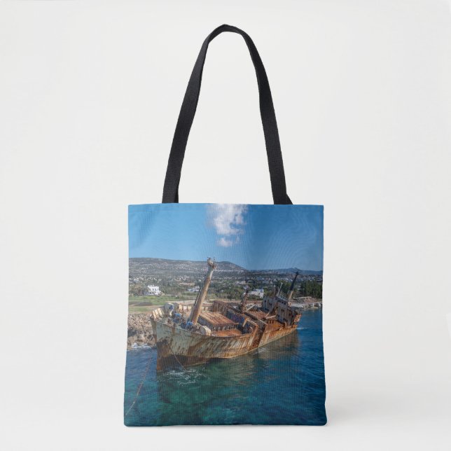 Bolsa Tote Edro III naufrágio Paphos, Chipre (Frente)