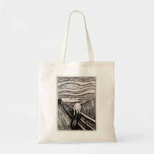 Bolsa Tote Edvard Munch, A Famosa Do Impressão Do Lithógrafo 