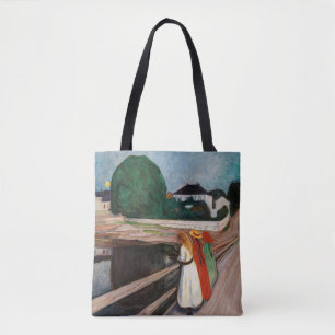 Bolsa Tote Edvard Munch - As Raparigas na Ponte