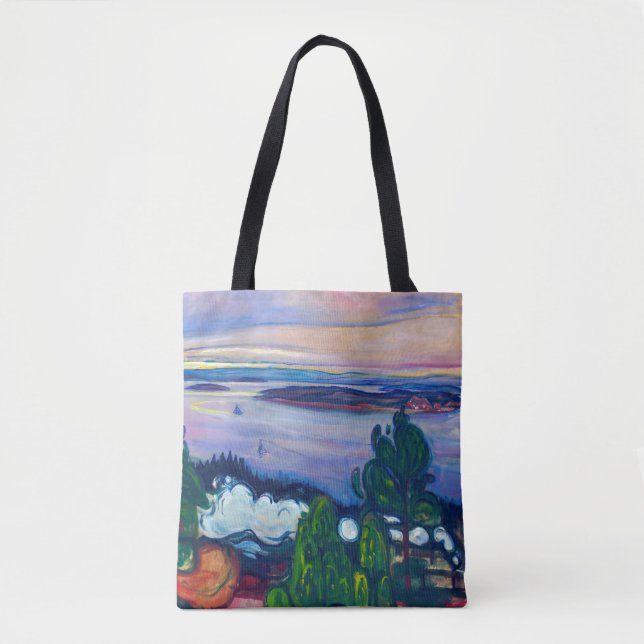 Bolsa Tote Edvard Munch - Comboio Fumado (Frente)