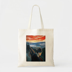 Bolsa Tote Edvard Munch - Humor Doente no Sunset, Desespero 1