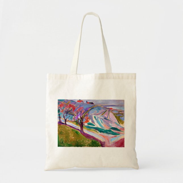Bolsa Tote Edvard Munch Landsape de Kragero (Frente)