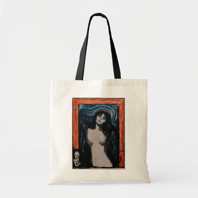 Bolsa Tote Edvard Munch - Madona Litografia (Frente)