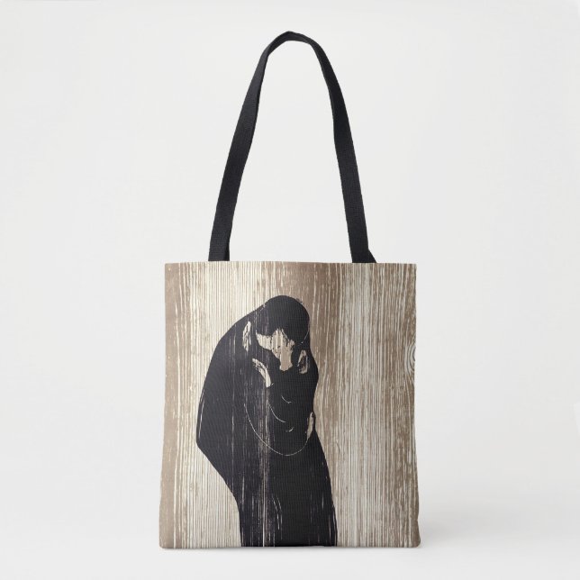 Bolsa Tote Edvard Munch - O Beijo IV (Frente)
