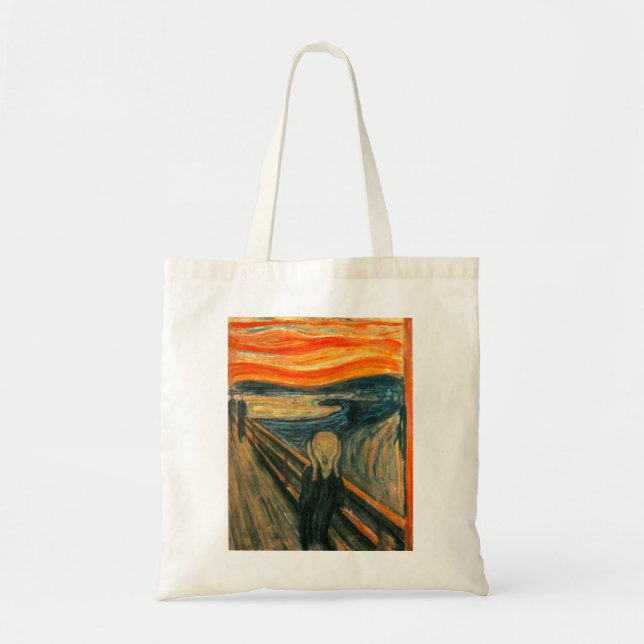 Bolsa Tote EDVARD MUNCH - o gritar 1893 (Frente)