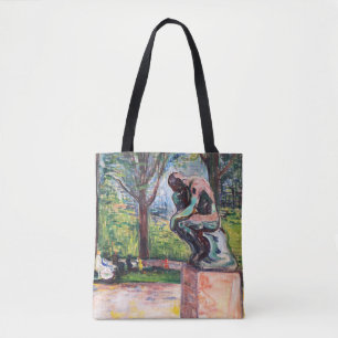 Bolsa Tote Edvard Munch - O Pensador de Rodin
