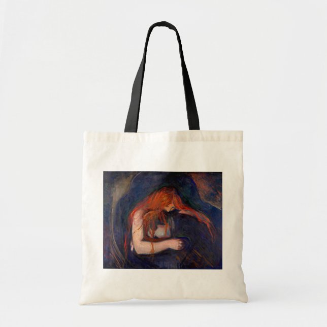Bolsa Tote Edvard Munch - Vampiro / Amor e Dor (Frente)