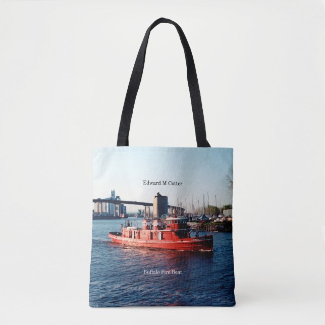 Bolsa Tote Edward M. Cotter por toda a mala (Frente)