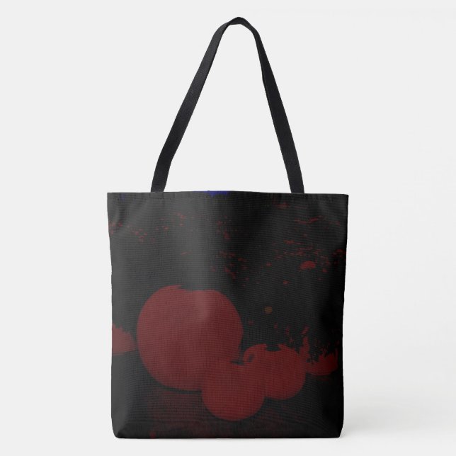 Bolsa Tote Eerie Glowing Pumpkins em um (Frente)