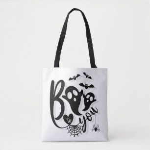 Bolsa Tote Ei Boo Simple Halloween