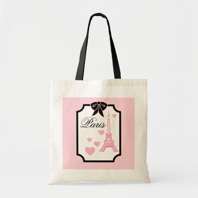 Bolsa Tote Eiffel Tower Paris Tote Bag Gift (Frente)