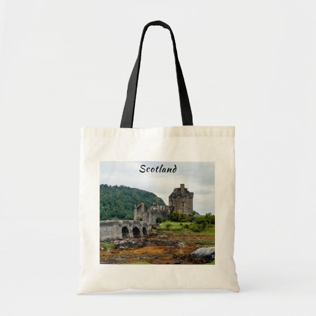 Bolsa Tote Eilean Donan Castle, Loch Duich - Scotland, UK (Frente)