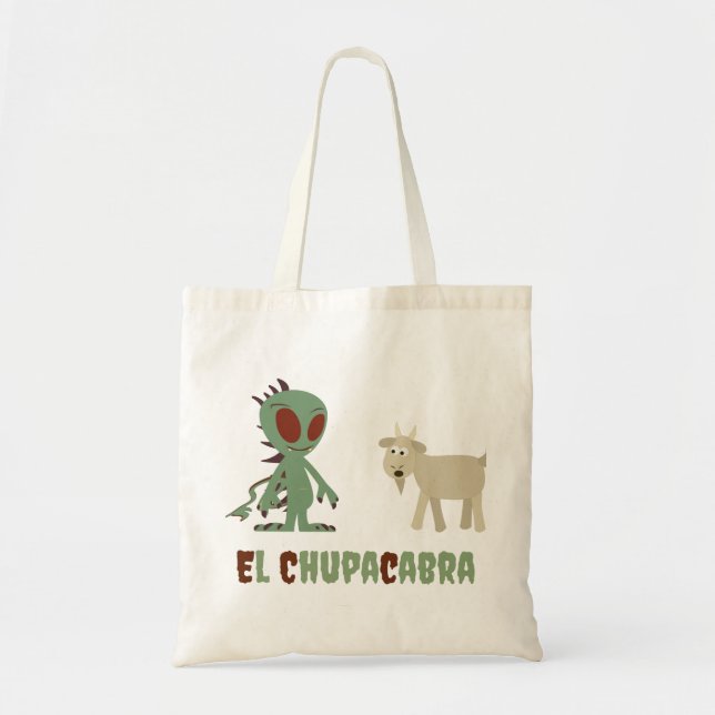 Bolsa Tote El Chupacabra (Frente)