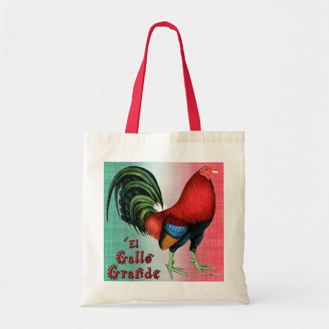 Bolsa Tote El Gallo Grande (Frente)
