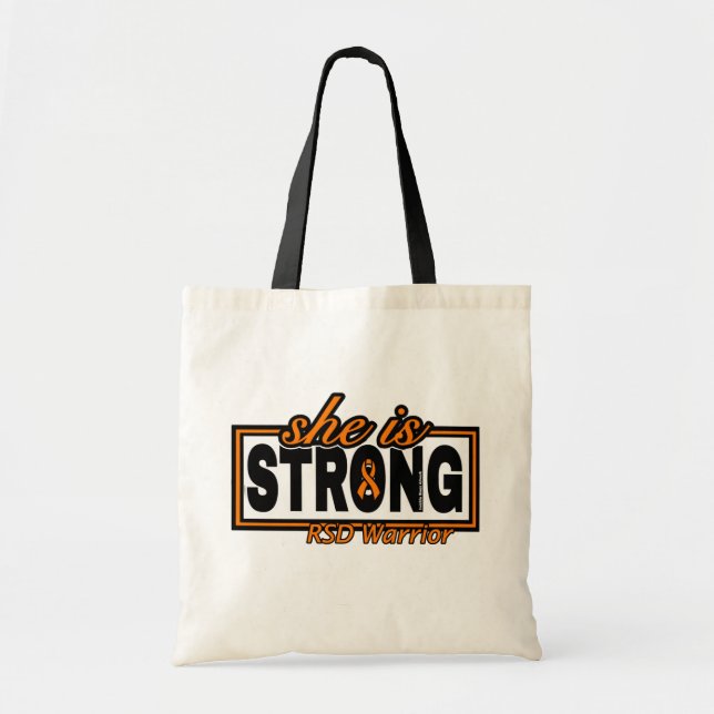 BOLSA TOTE ELA É FORTE...RSD (Frente)