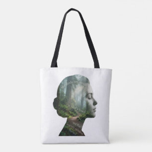 Bolsa Tote Ela Encontra Seu Valor Aesthetic Feminina Y2K