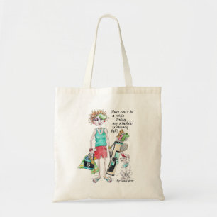 Bolsa Tote Ela está pronta para o golfe, mas não para a cri
