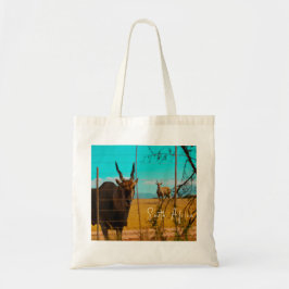 Bolsa Tote Eland Antelope Animal África do Sul ZA