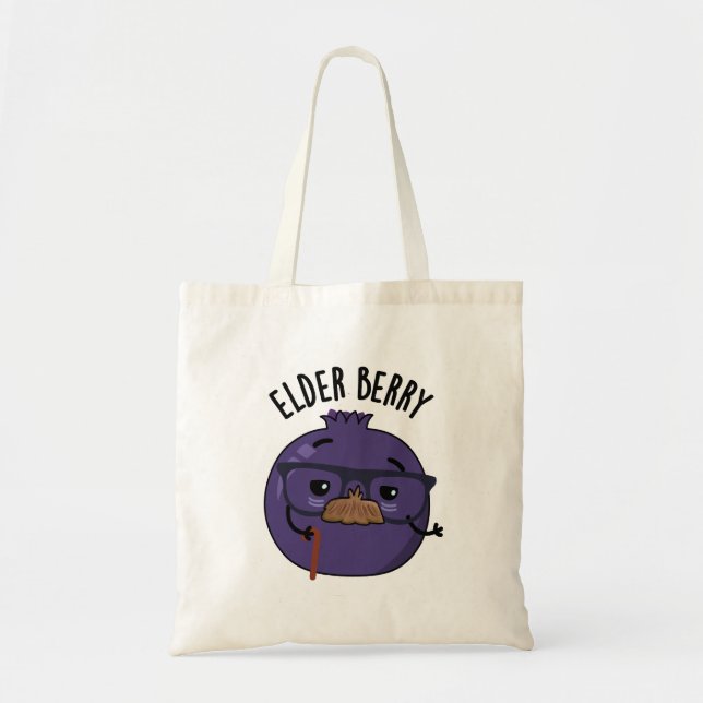Bolsa Tote Elder berry Funny Berry Pun (Frente)