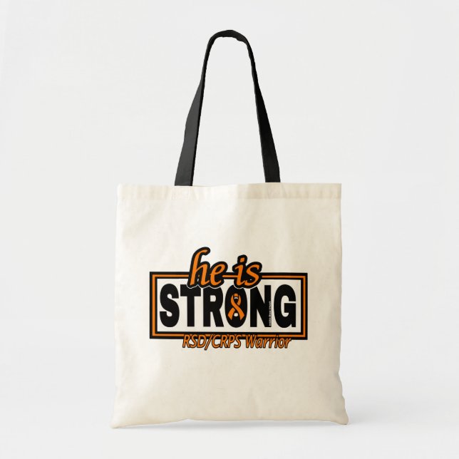 BOLSA TOTE ELE É FORTE...RSD/CRPS (Frente)