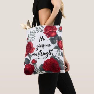 Bolsa Tote Ele Me Dá Uma Nova Força