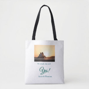 Bolsa Tote Ele perguntou que ela disse que sim, foto usada co