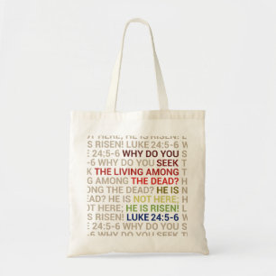 Bolsa Tote Ele Ressuscitou