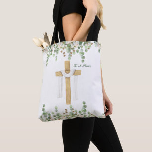 Bolsa Tote Ele Ressuscitou Sacola Personalizada de Páscoa Cri
